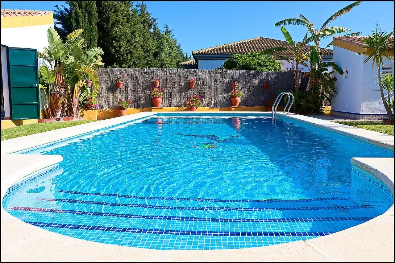 Chalet Con Piscina En Roche Viejo Conil De La Frontera 0*,